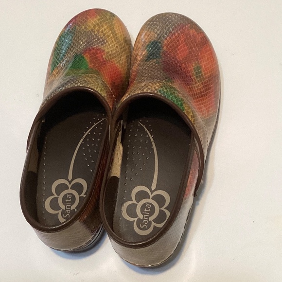 SANITA Danish Clogs Size 40 US 9-9.5 NURSE, WAITRESS Shoes 👞 - Picture 9 of 10